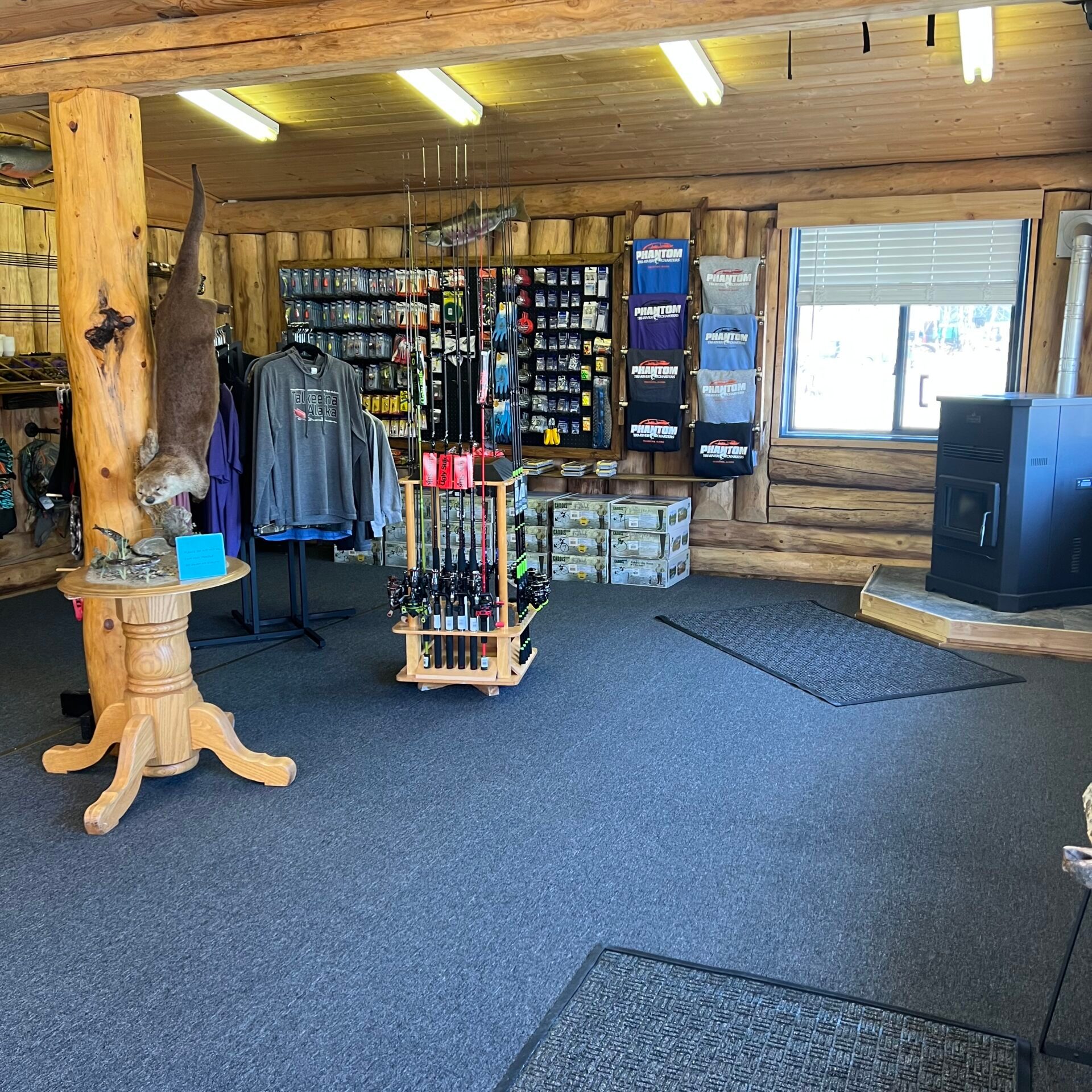 a group of people in a room